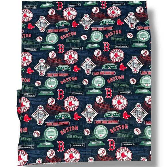 Boston Red Sox Fabric Traditions Baseball Green Monster Fenway Landsdowne 44" - Picture 5 of 10